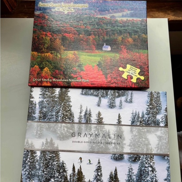 3 x 1000 piece scenery puzzles - Picture 2 of 4
